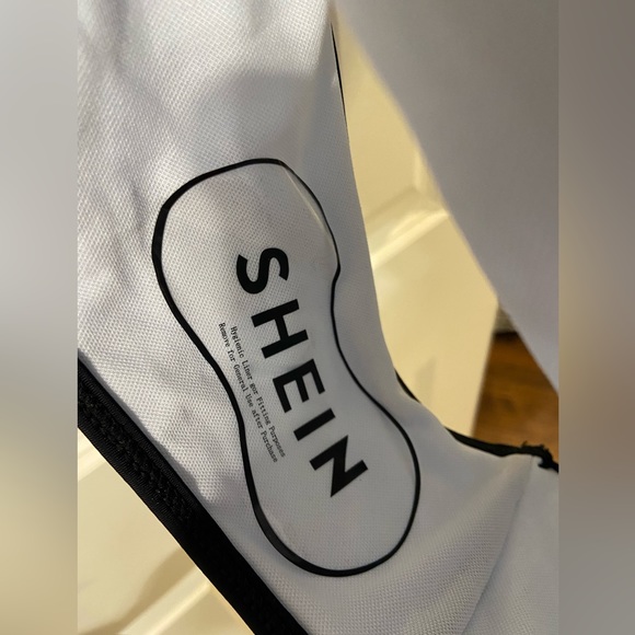 Never Worn SHEIN Blue Tie-dye One-Piece Adjustable Swimsuit - Size 2XL - Picture 4 of 4